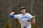 Baseball vs FSU  Wheaton College Baseball vs Framingham State University. - Photo by: KEITH NORDSTROM : Wheaton, Baseball